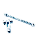 Remstang rechts/links lengte 160mm met gaffel M8