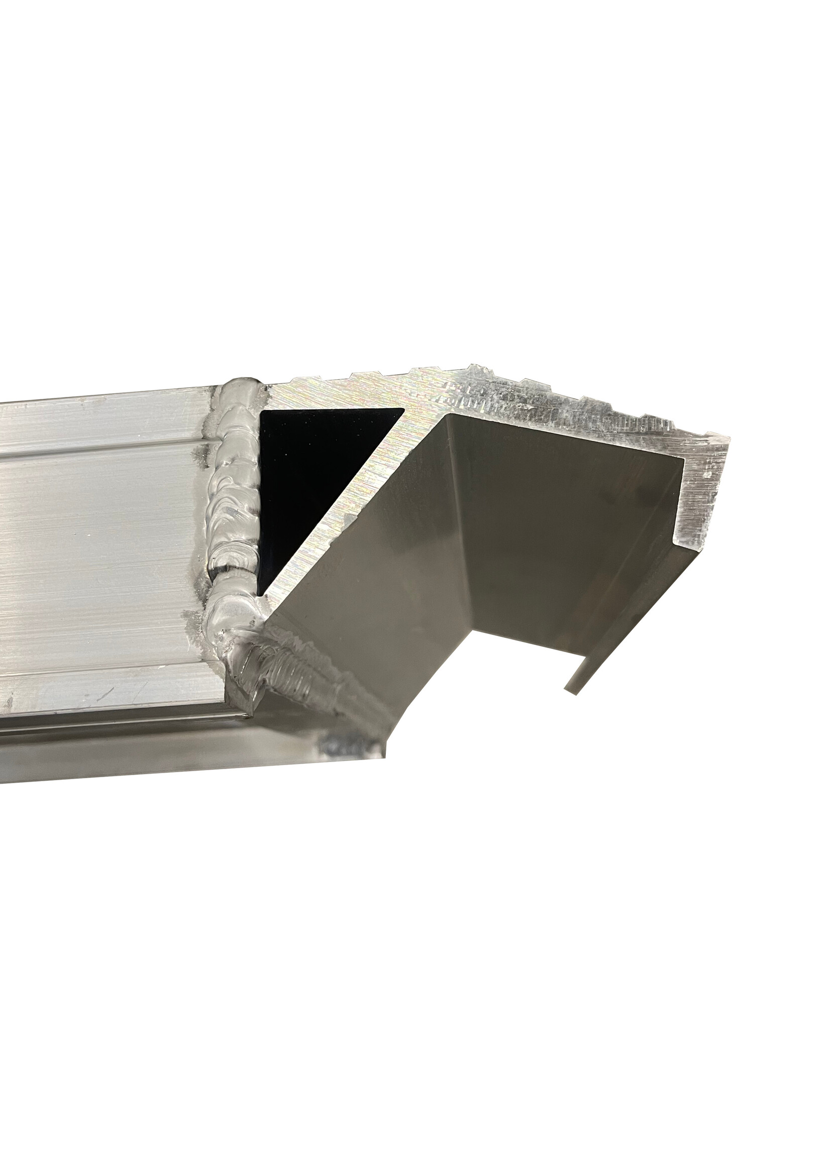 DTR Set van 2 Aluminium Oprijplaten 3000 kg - 240x30x7,5 cm, Geschikt voor Diverse Aanhangers inclusief Hapert en Henra