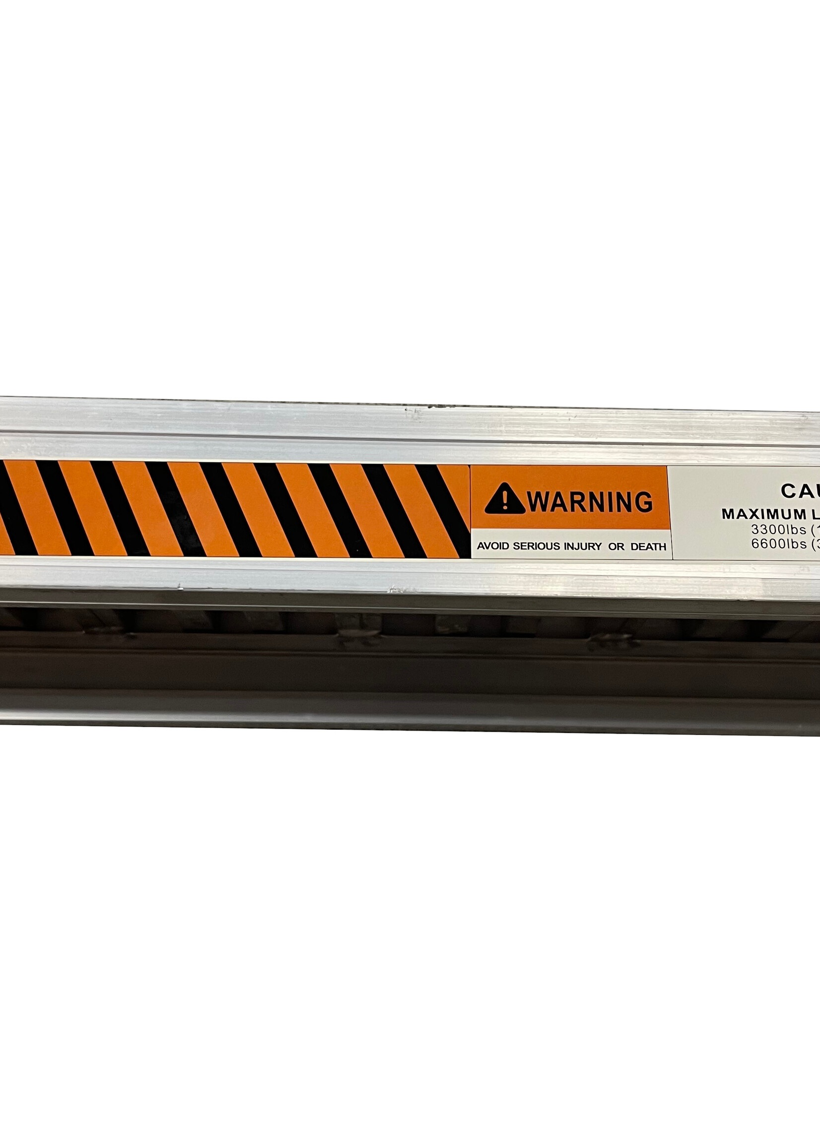 DTR Set van 2 Aluminium Oprijplaten 3000 kg - 240x30x7,5 cm, Geschikt voor Diverse Aanhangers inclusief Hapert en Henra
