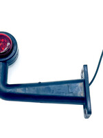 DAFA Breedtelicht links LED 90° (6 LED) Rood/Wit 12-24 V E4