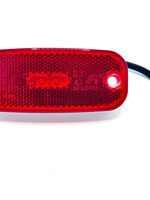 DAFA Markerings lamp LED rood 111x46x16mm 12-24V (H/H 90mm)