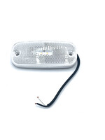 DAFA Markerings lamp LED wit 111x46x16mm 12-24V (H/H 90mm)