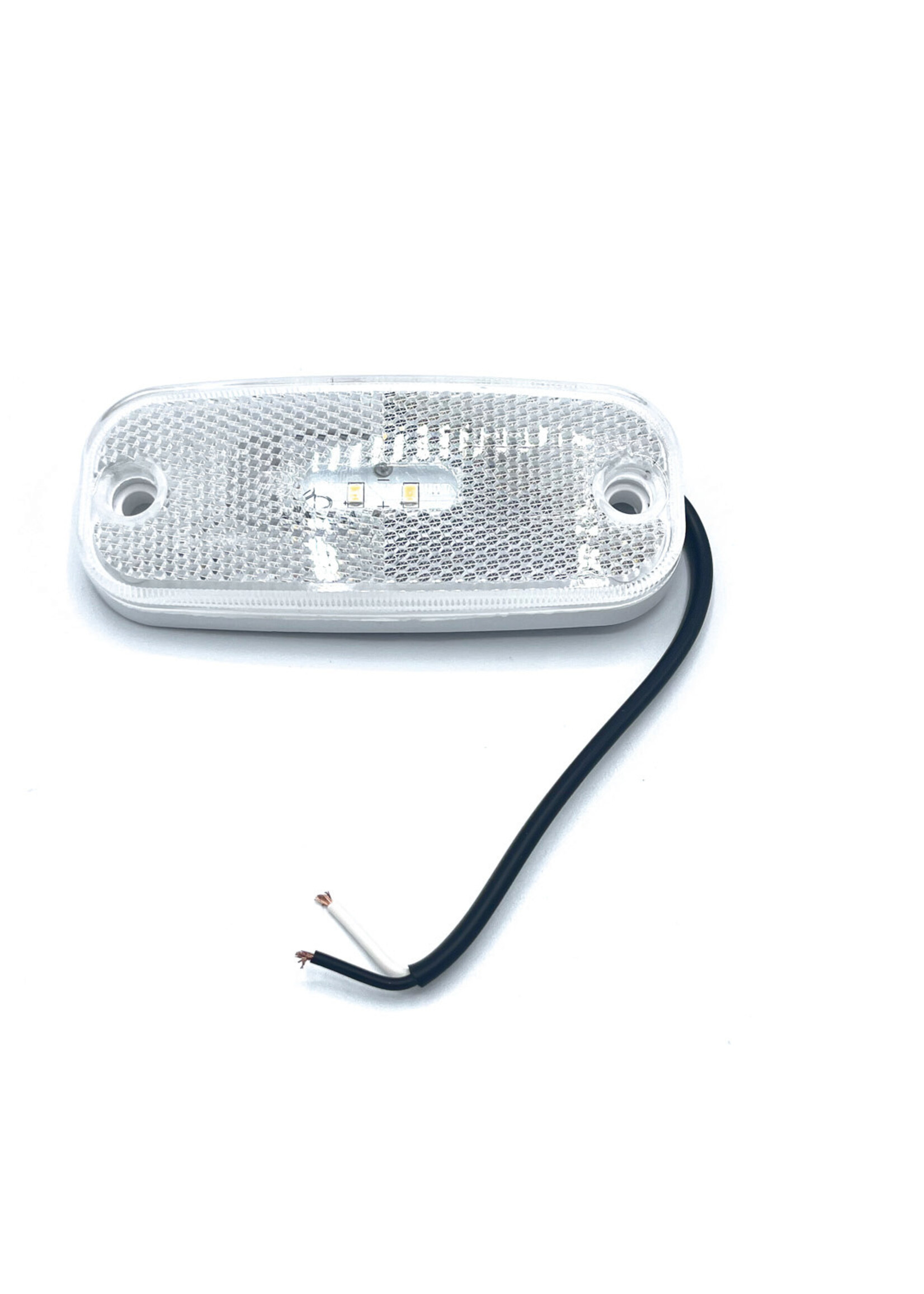 DAFA Markerings lamp LED wit 111x46x16mm 12-24V (H/H 90mm)