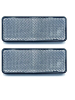 DAFA Reflector wit met plakstrip 95x38 E keur (2 stuks)