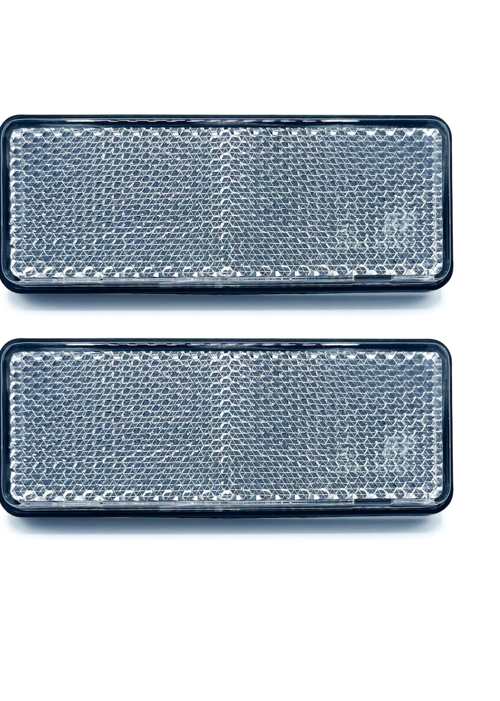 DAFA Reflector wit met plakstrip 95x38 E keur (2 stuks)