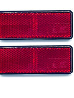 DAFA Reflector rood plakstrip 95x38 E-mark (2 stuks)
