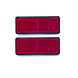 DAFA Reflector rood plakstrip 95x38 E-mark (2 stuks) DAFA Reflector rood plakstrip 95x38 E-mark (2 stuks)