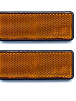 DAFA Reflector oranje schroefbaar 95x38 E-mark (2 stuks)