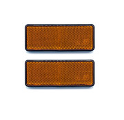 DAFA Reflector oranje schroefbaar 95x38 E-mark (2 stuks)