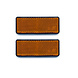 DAFA Reflector oranje schroefbaar 95x38 E-mark (2 stuks) DAFA Reflector oranje schroefbaar 95x38 E-mark (2 stuks)