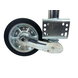 DTR Neuswiel rond 60 opklapbaar 225x65 Lengte 570mm DTR Neuswiel rond 60 opklapbaar 225x65 Lengte 570mm