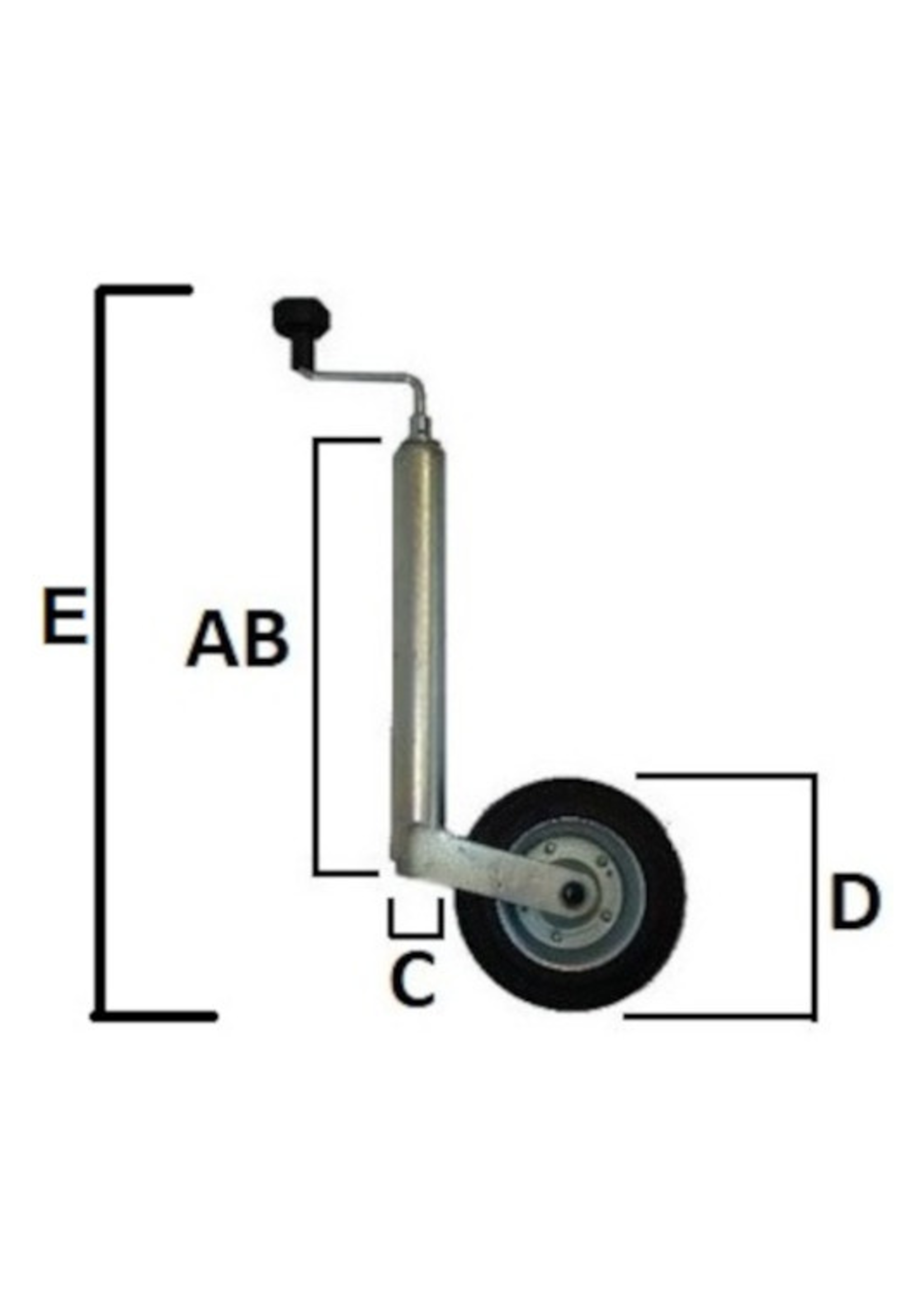 AL-KO Alko neuswiel plus rond 48, softwiel 215x65
