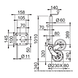 Neuswiel rond 60 automatisch met steun 230x80 500 kg Heavy duty Neuswiel rond 60 automatisch met steun 230x80 500 kg Heavy duty
