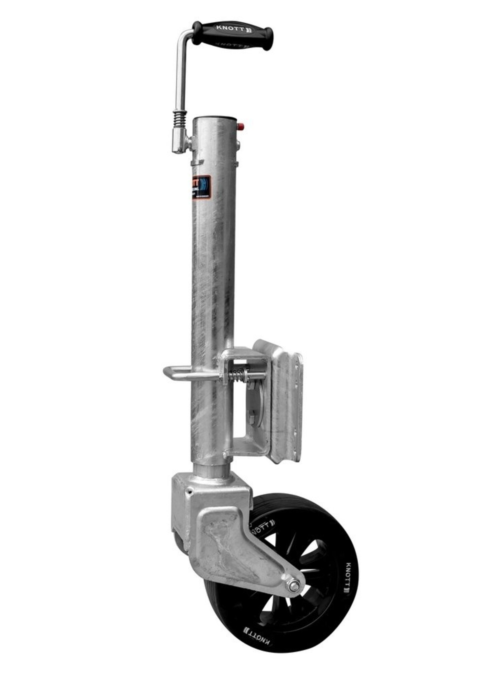 Knott Knott draaibaar neuswiel met zijslinger 500 kg.