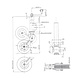 DTR Neuswiel rond 60 opklapbaar 225x65 Lengte 570mm DTR Neuswiel rond 60 opklapbaar 225x65 Lengte 570mm