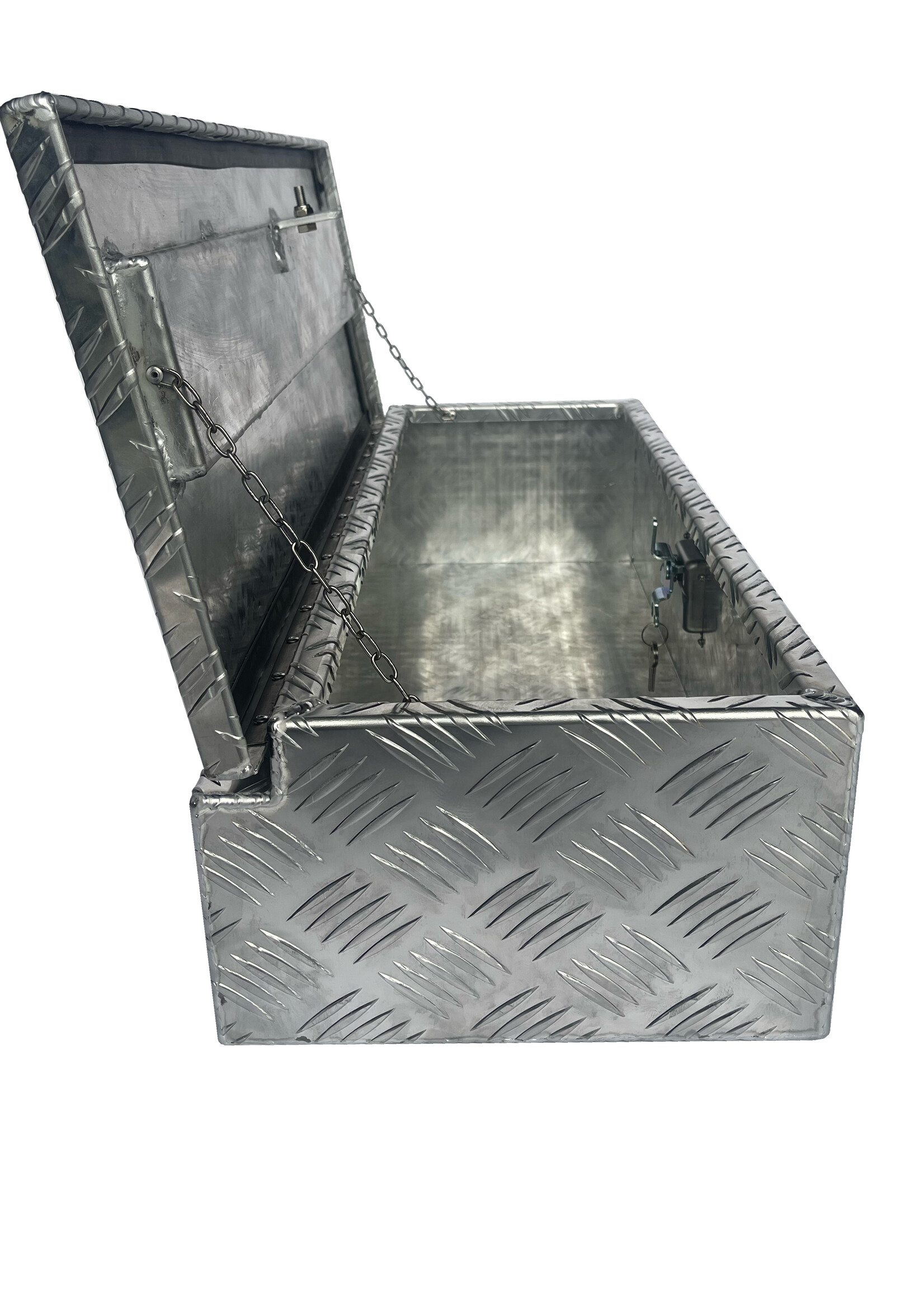 DTR Aluminium opbergkist 760x310x190 (2.4mm)