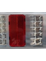 DAFA LED Achterlicht 228x106x55mm 5P 25 leds 12v Links