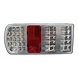 DAFA LED Achterlicht 228x106x55mm 5P 25 leds 12v Links DAFA LED Achterlicht 228x106x55mm 5P 25 leds 12v Links