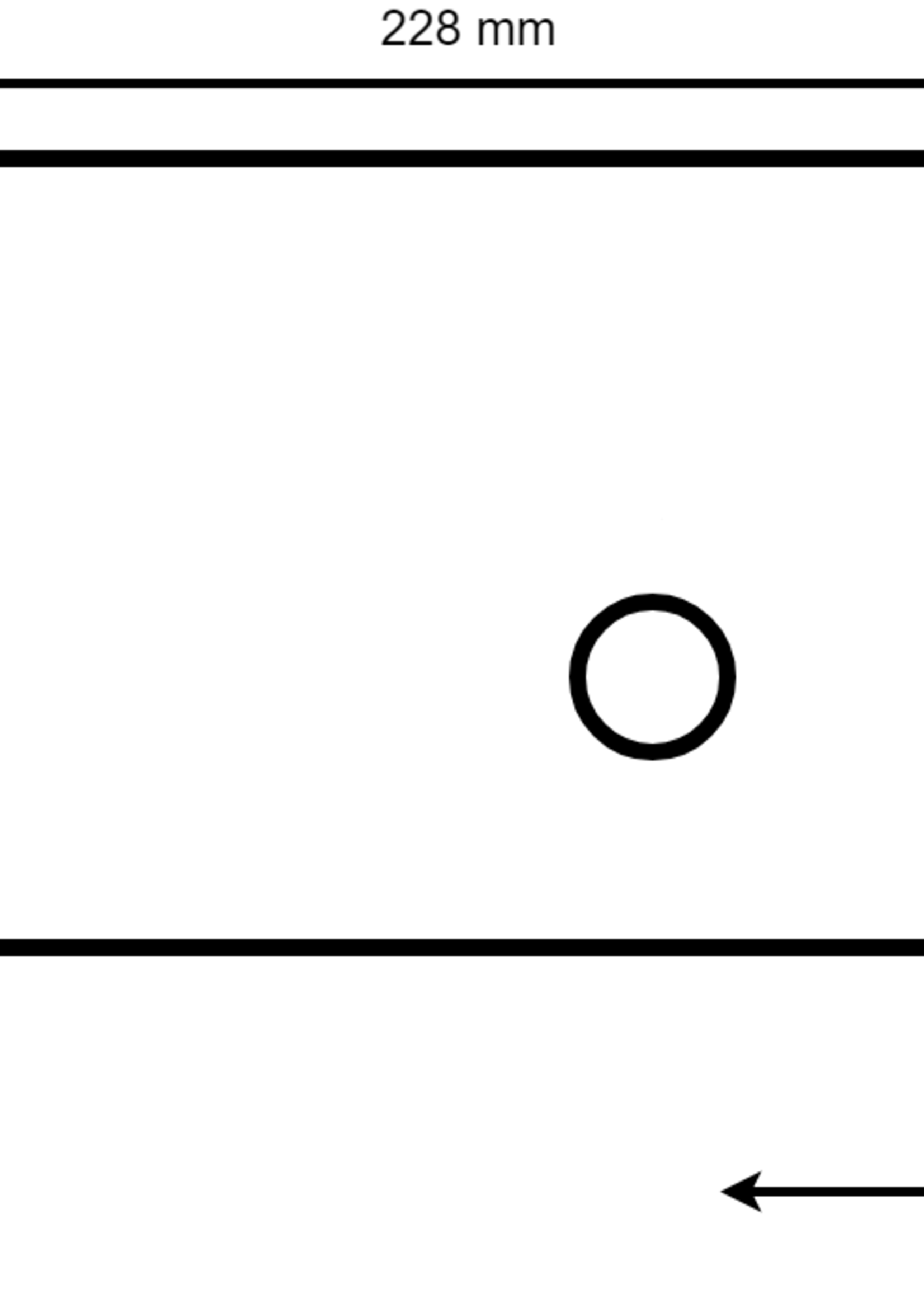 DAFA LED Achterlicht 228x106x55mm 5P 25 leds 12v Rechts