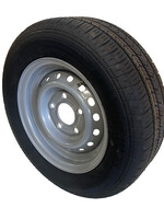 Wiel + Band 185/60 R12 5.0J ET30 900kg
