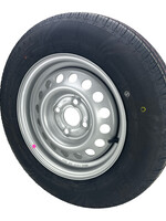 Wiel + Band 155 R13 4 gaats 500 kg