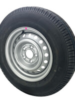 Velg met band 185R14C8PR,velg 5,5x14 (ET30,104N,900 KG) tot 100 km