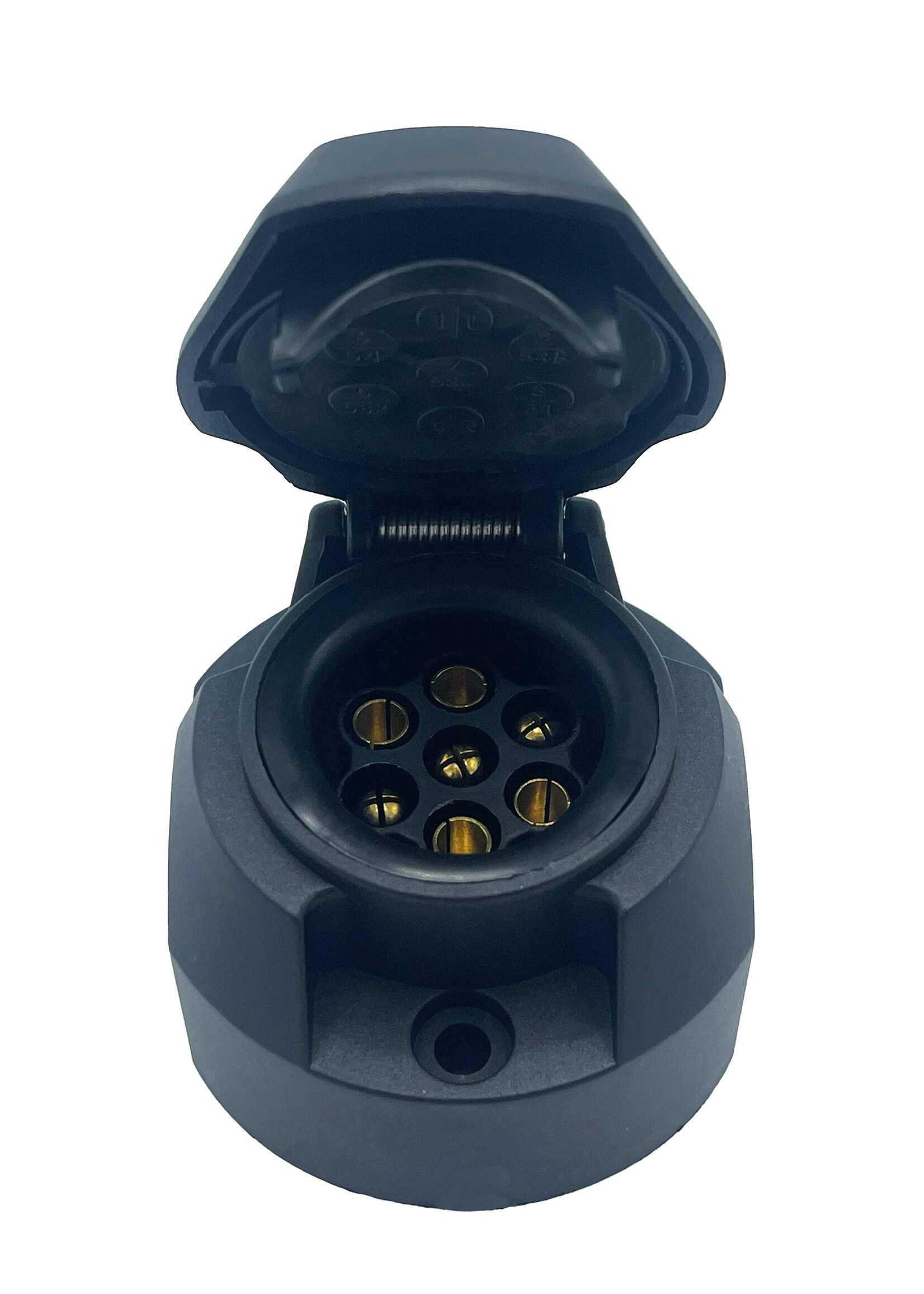 DTR Stekkerdoos 7 polig waterdicht 12V