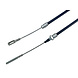 DTR Remkabel Knott/peitz/alko oud - 1010mm - draadeind m8 - inhangoog DTR Remkabel Knott/peitz/alko oud - 1010mm - draadeind m8 - inhangoog