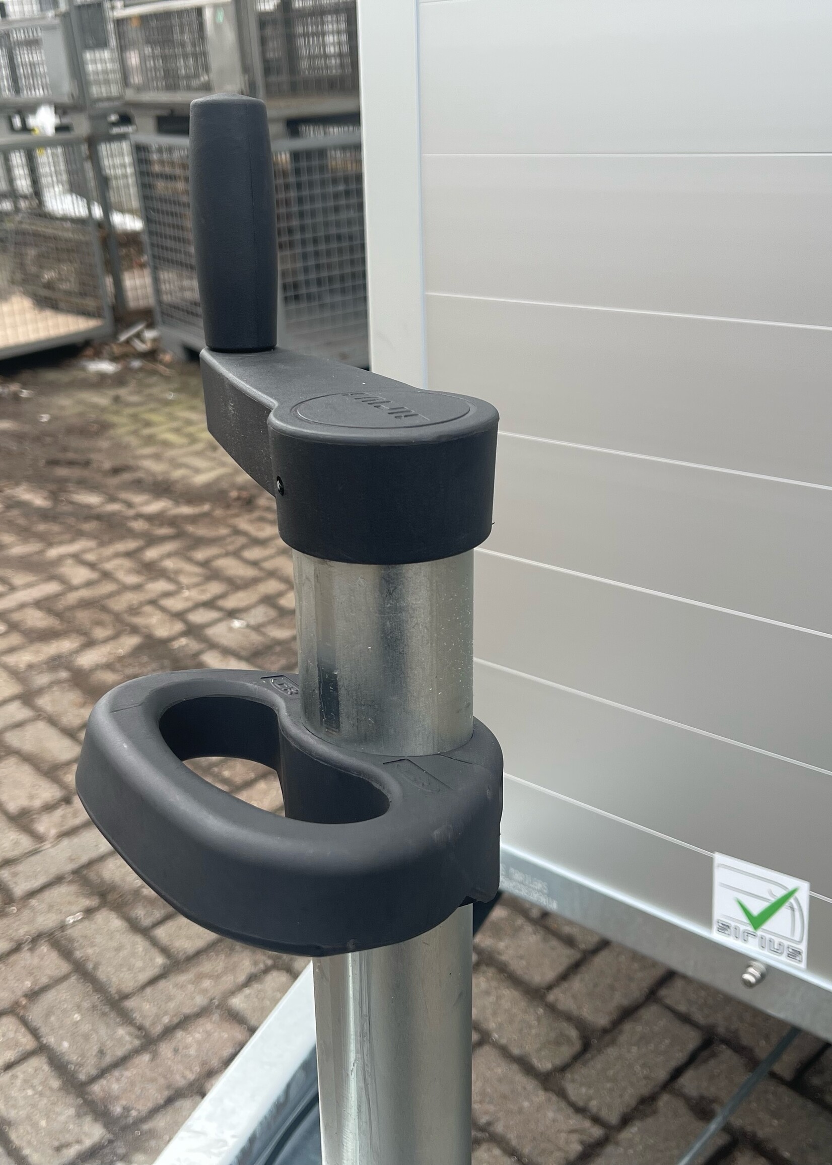 DTR Rangeerhulp tbv rond 60 neuswiel zwart kunststof