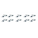 Chassisklem 43mm / 12mm 10 stuks Chassisklem 43mm / 12mm 10 stuks
