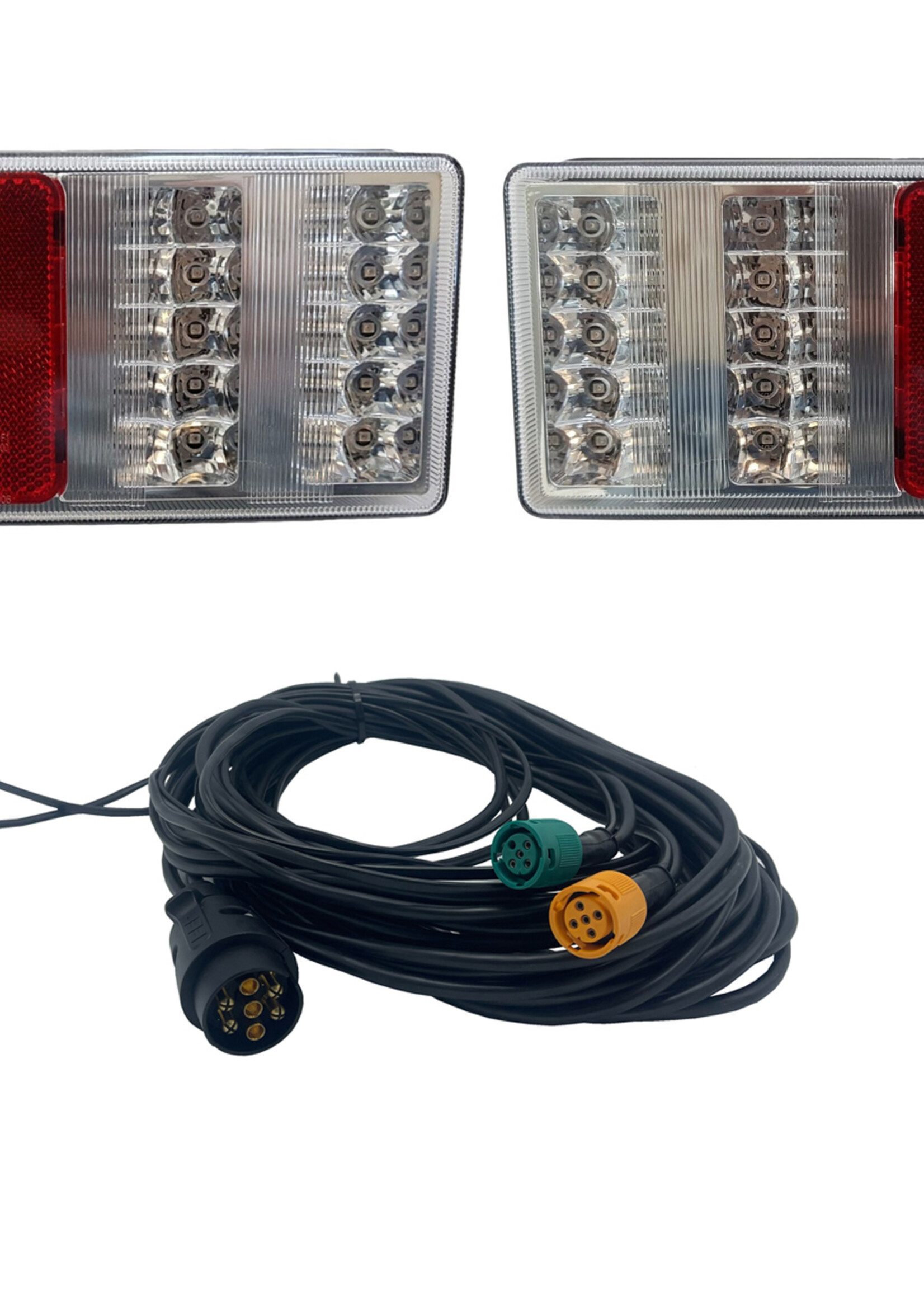 LED Verlichting set met 7 meter kabel en stekkers