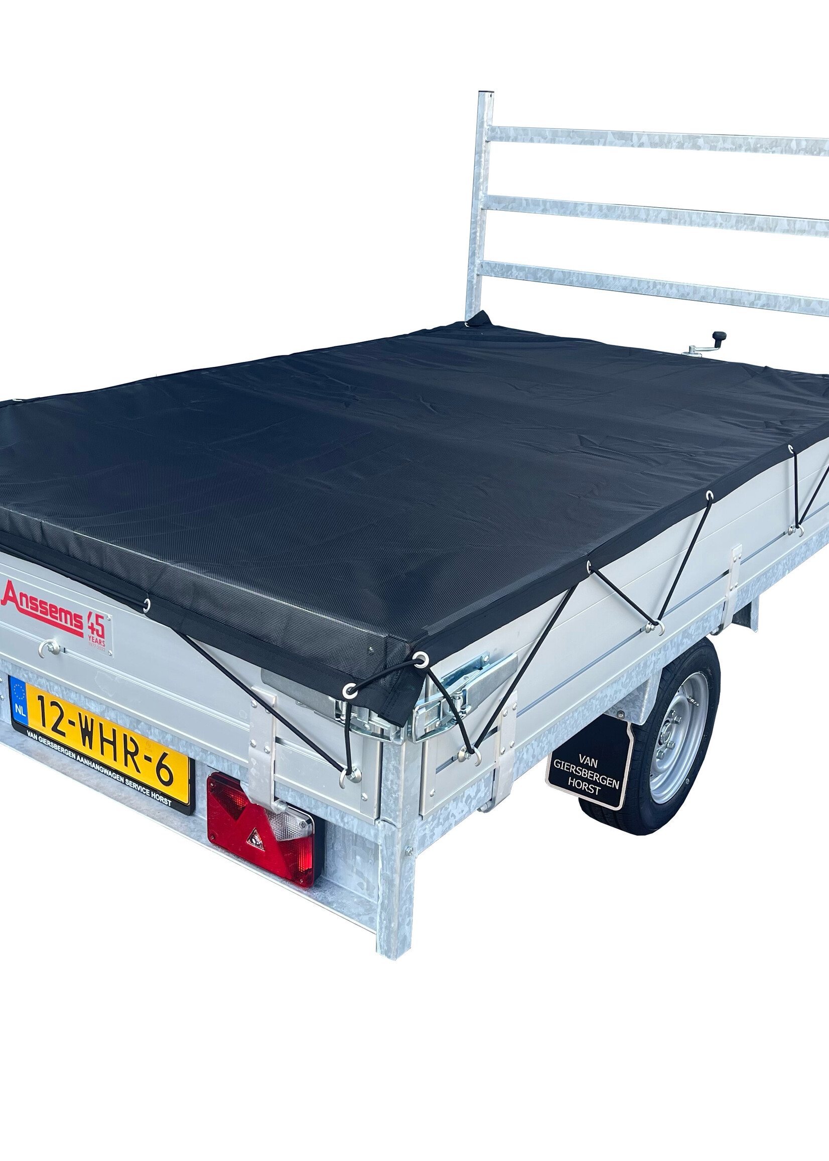 DTR Ladingnet fijnmazig 220g/m2 330x200 cm zwart