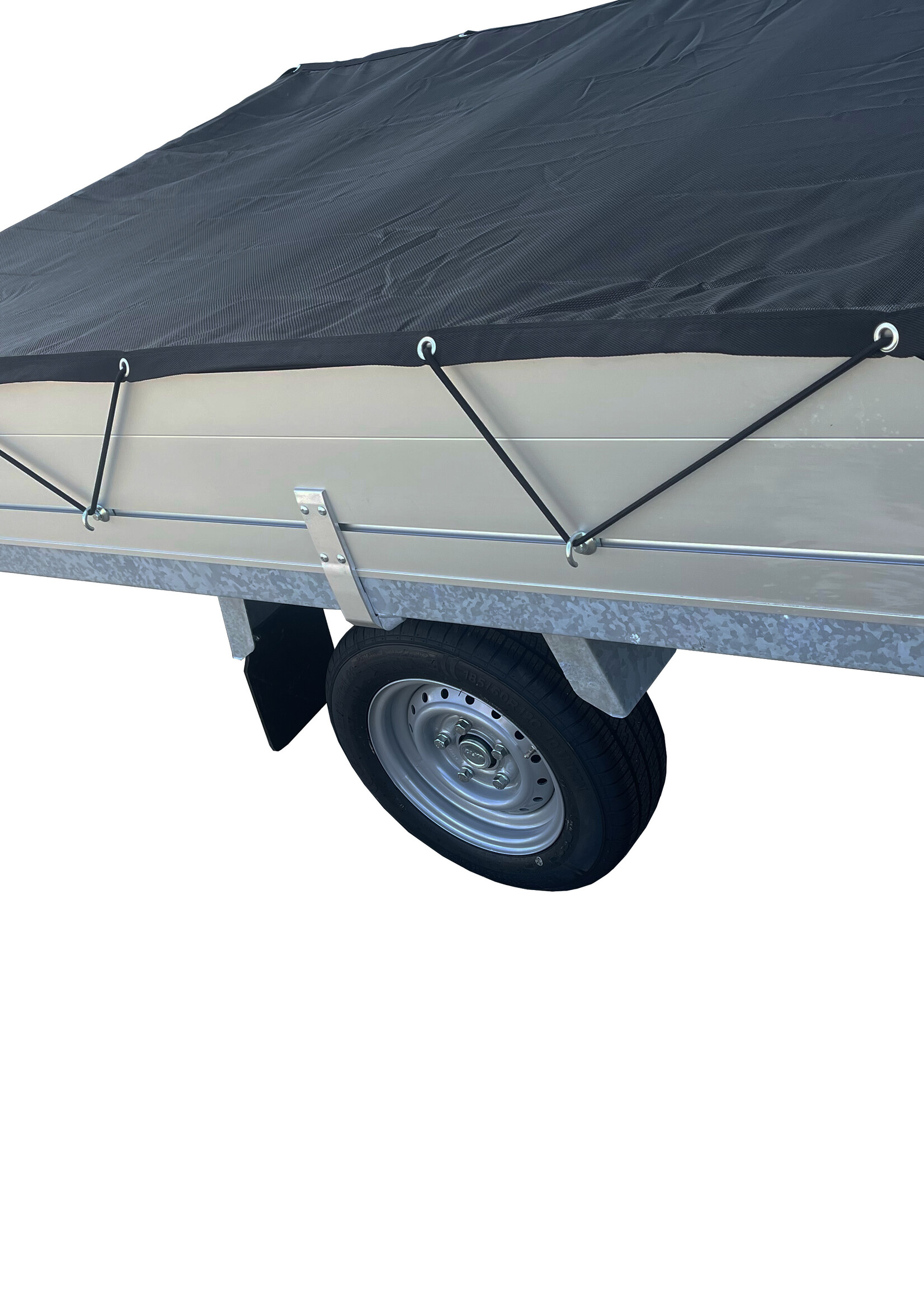 DTR Ladingnet fijnmazig 350g/m2 435x215 cm zwart