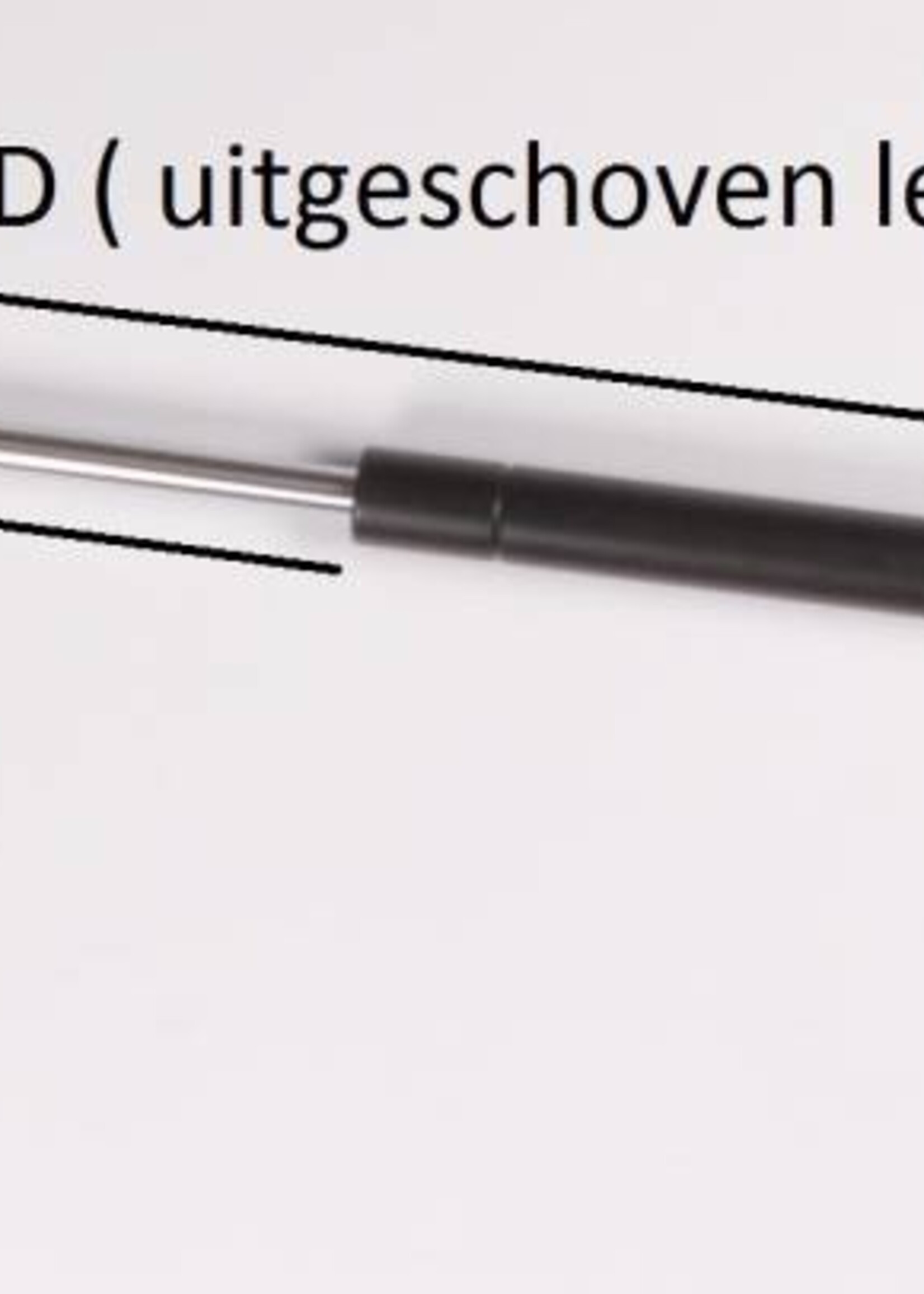 Gasveer 405 mm - 600n -  voor Saris RT500 Speedy
