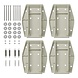 DTR Stabilisatievoeten set 4 stuks met montage materiaal (1500 KG) DTR Stabilisatievoeten set 4 stuks met montage materiaal (1500 KG)