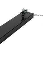 Rangeerhulp aanhangwagen/heftruck 14cm met borgketting