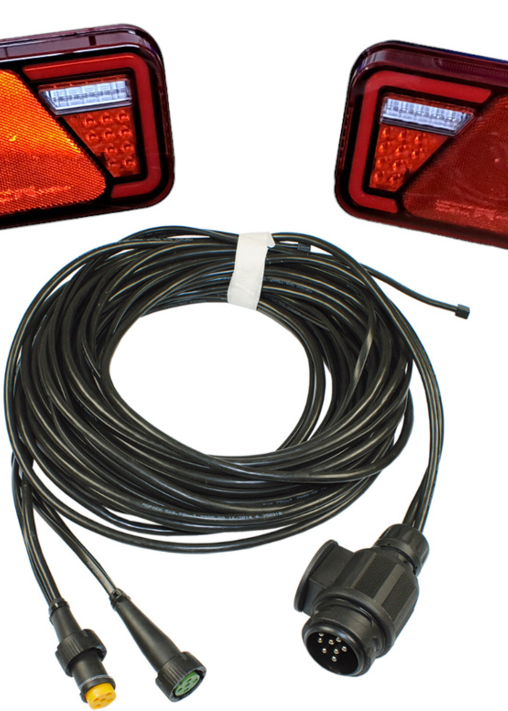 Aspöck Aspöck Verlichtingset Multi led 4 met 6 meter kabel