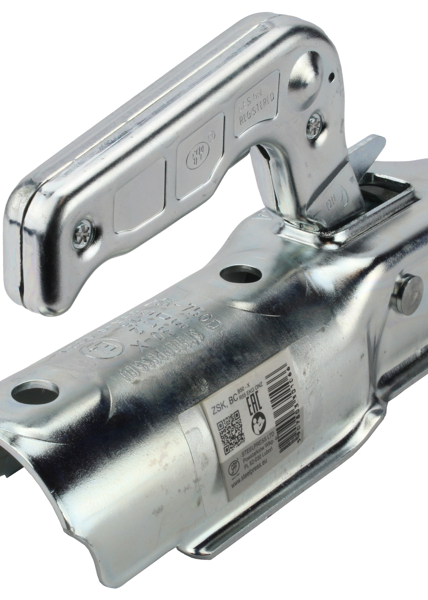 SPP Kogelkoppeling 750 KG rond 60 2 x V m12 (ZSK-0750D-00-00)