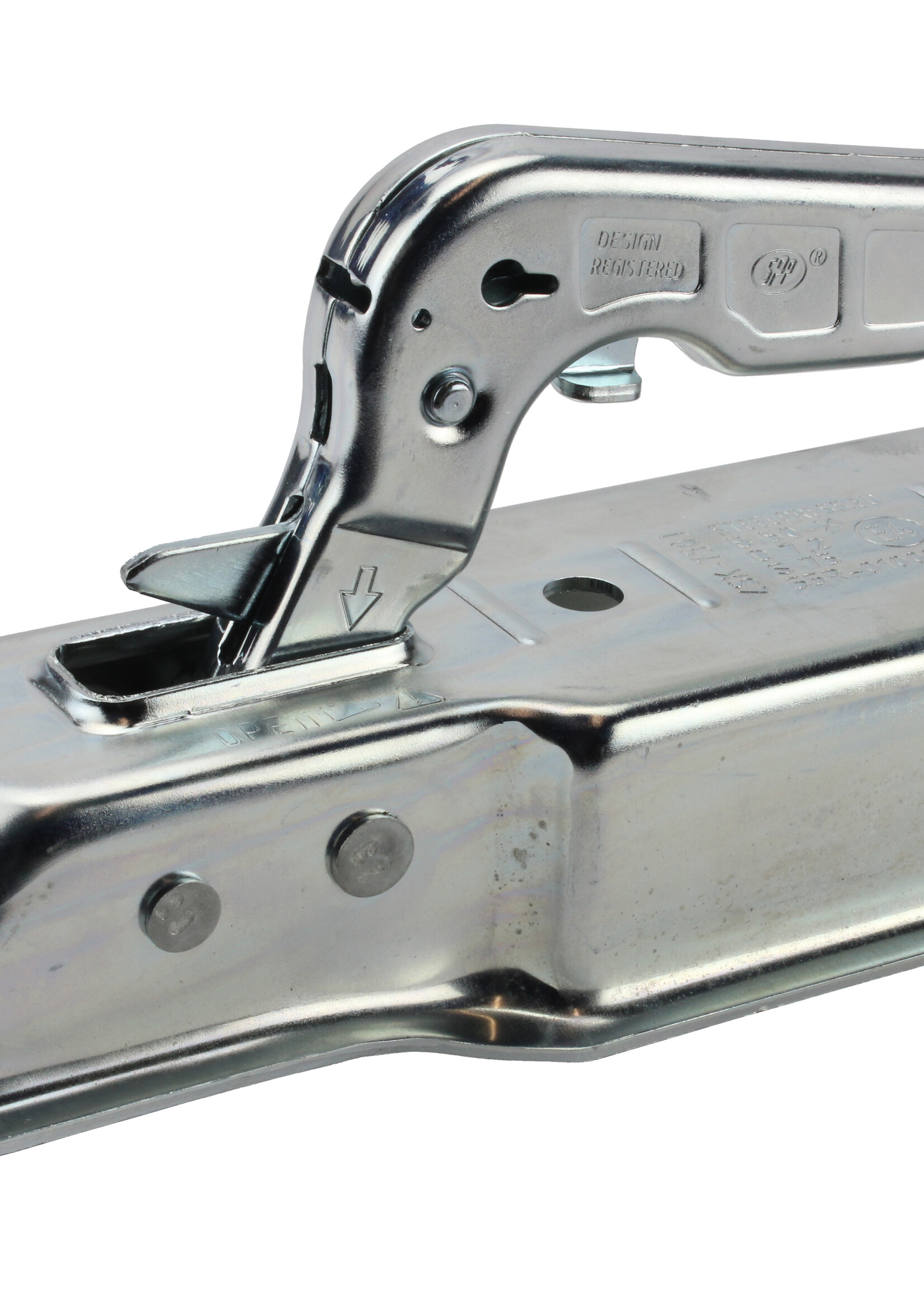 SPP Kogelkoppeling 750 KG koker 70mm - 2 x verticaal m12 (ZSK-0750J-05-00)