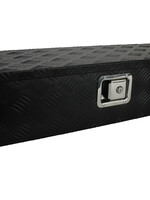 DTR Aluminium box 950x320x190 zwart poeder gecoat