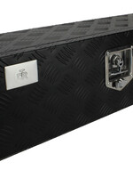 DTR Aluminium onderbouwkist 800x250x250 zijkant zwart poeder gecoat