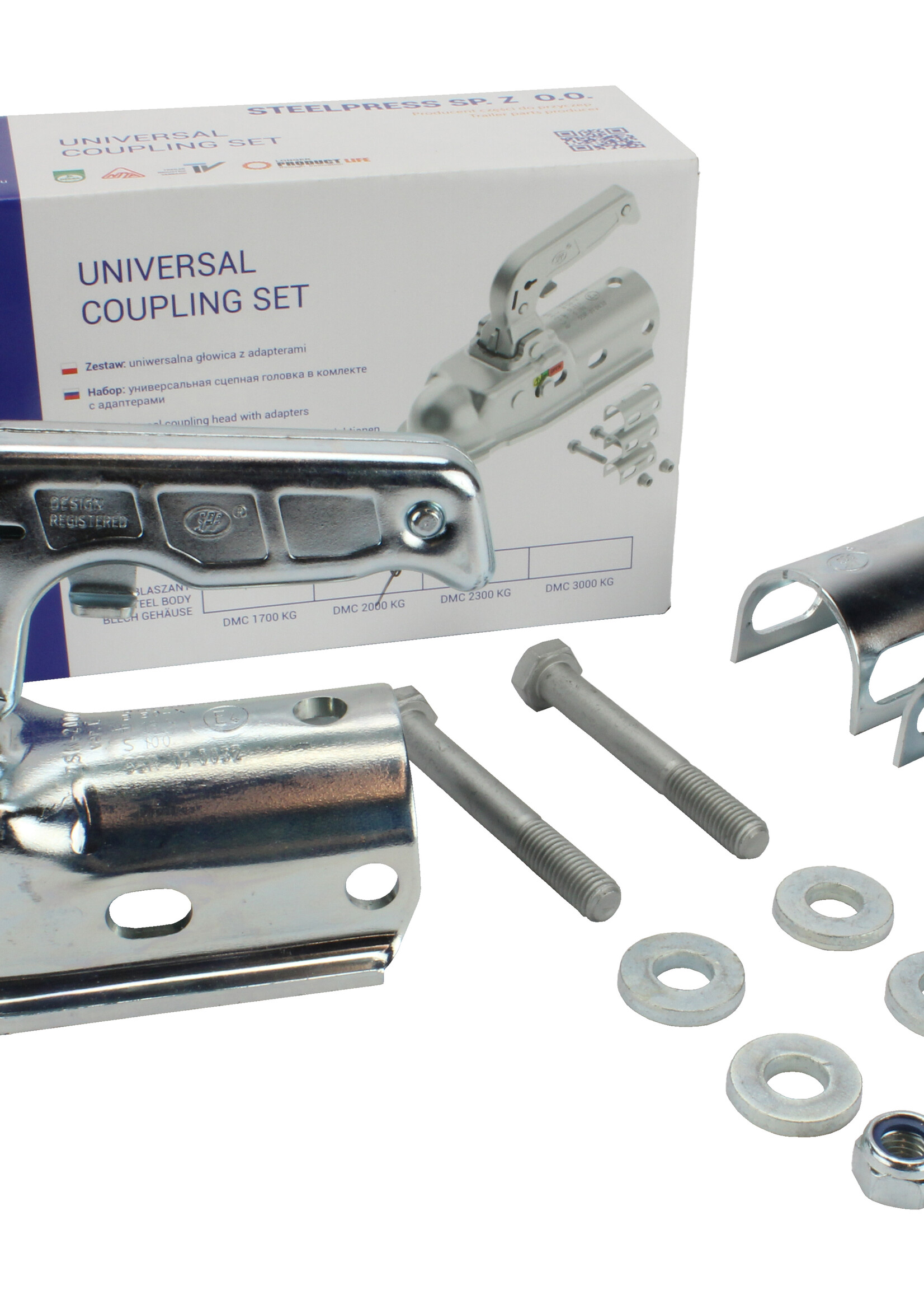 SPP  Koppeling 2000Kg - universeel - rond 35/40/45/50 - m12