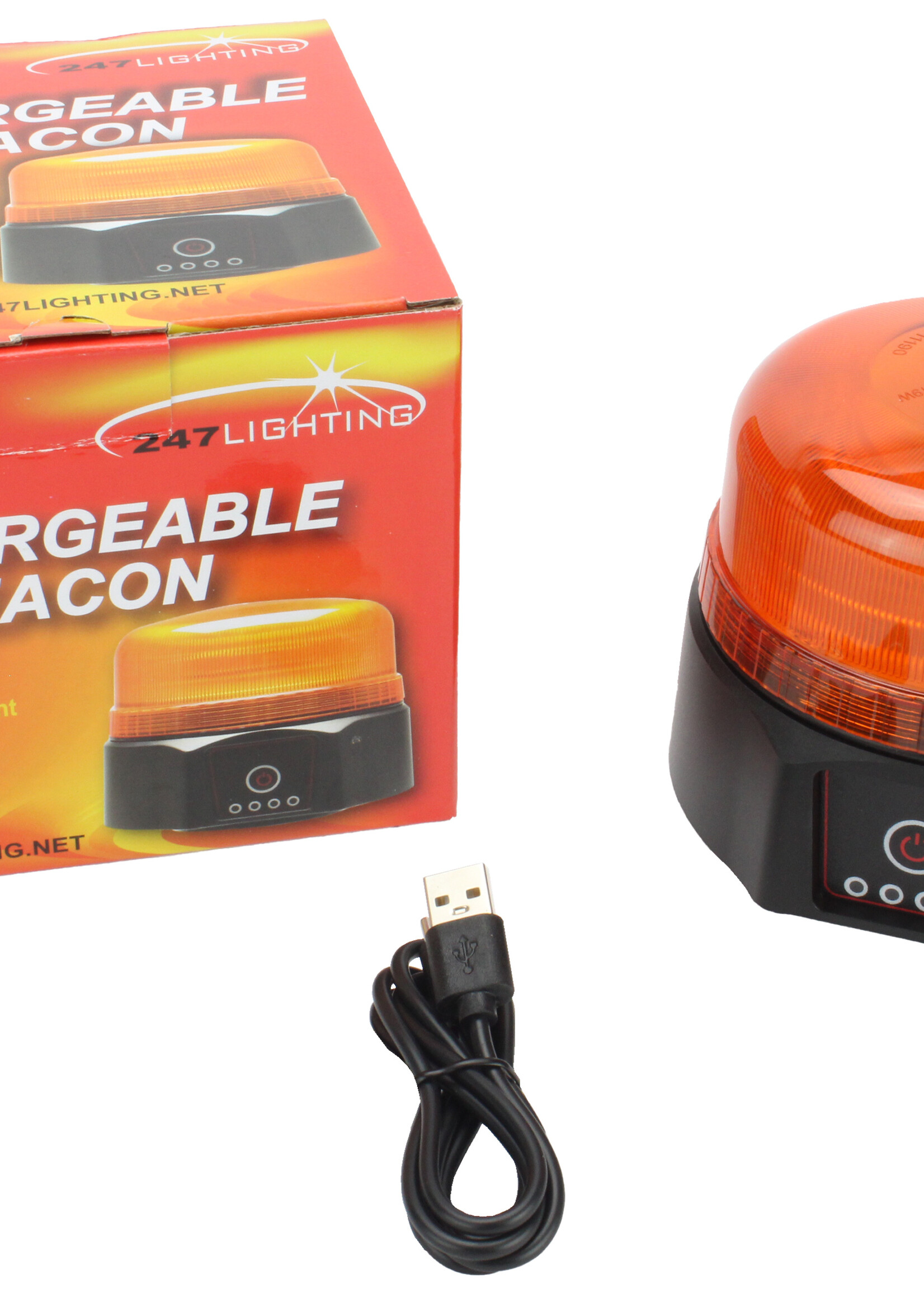247Lighting Zwaailamp Led oplaadbaar magnetisch REG 65