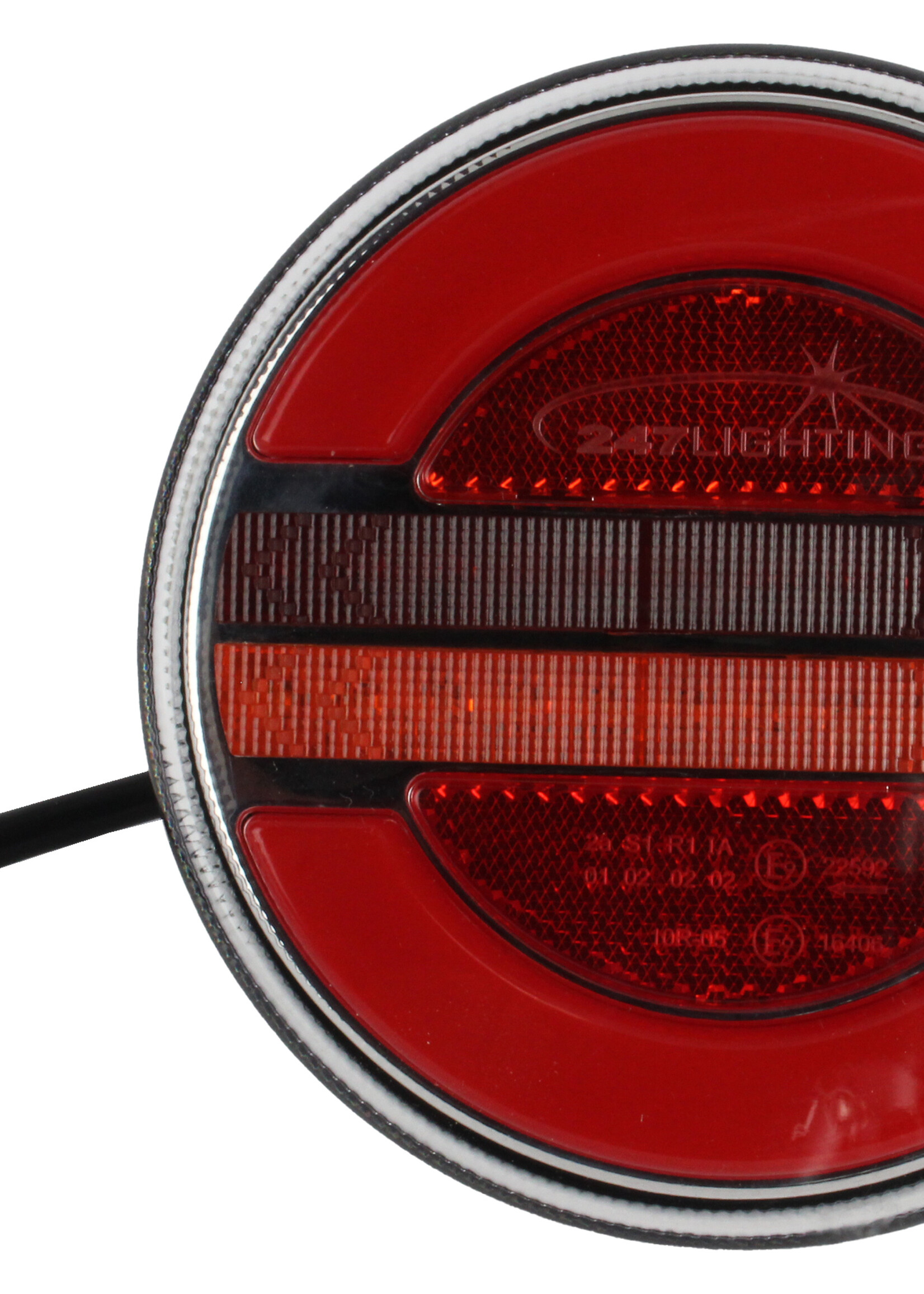247Lighting Rond | LED | achterlicht | 12-24v | 20 LEDs | IP67 | 247Lighting