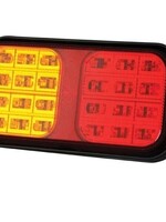 247Lighting Multifunctioneel Achterlicht LED 190x100x37mm