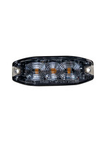 247Lighting LED | Oranje | Waarschuwslamp | richtingaanwijzer | inbouw | 83x30mm