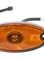 Aspöck Flatpoint II oranje DC 0,5m positie lamp LED
