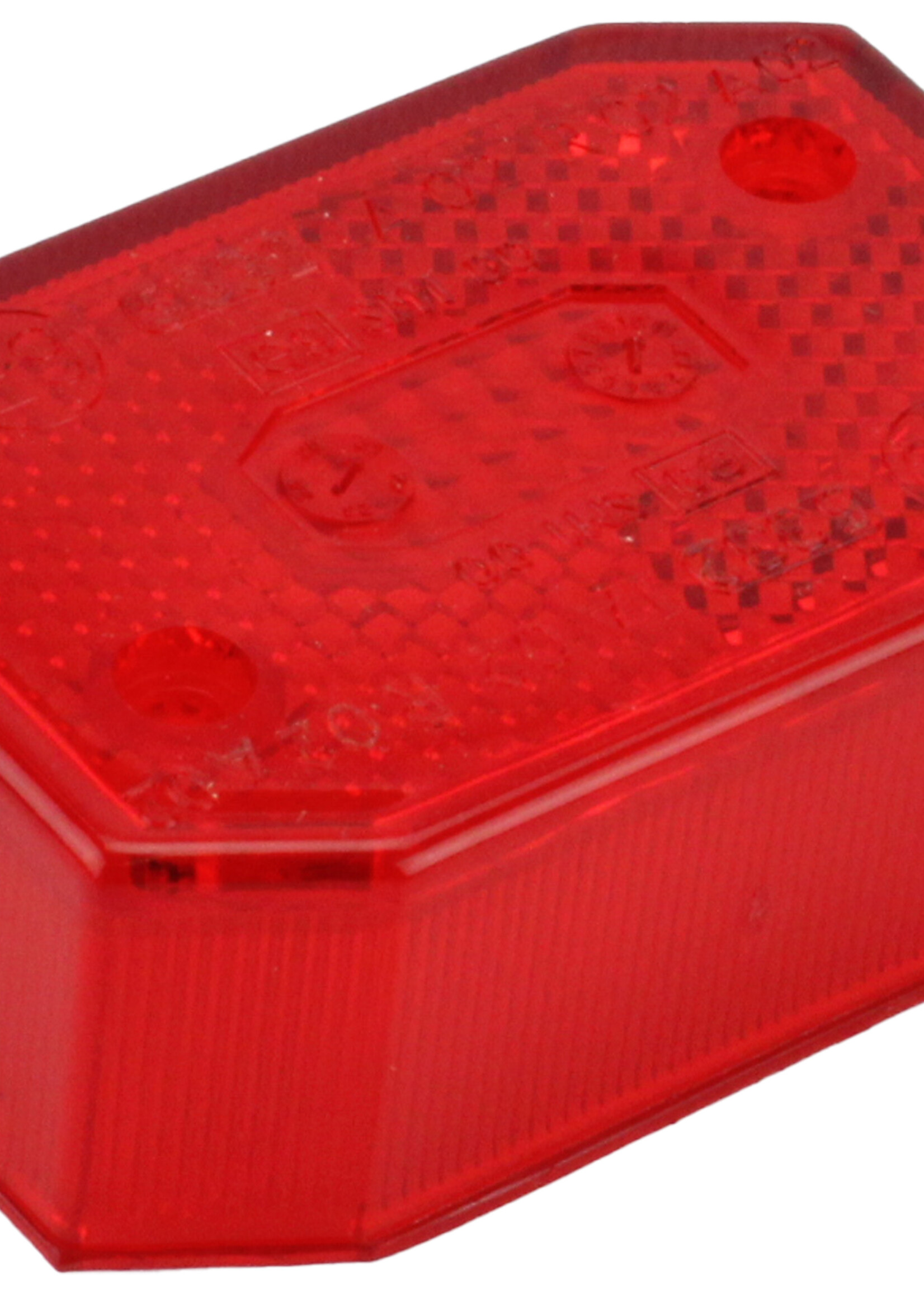 Aspöck Glas voor flexipoint 1 Rood - 188165007