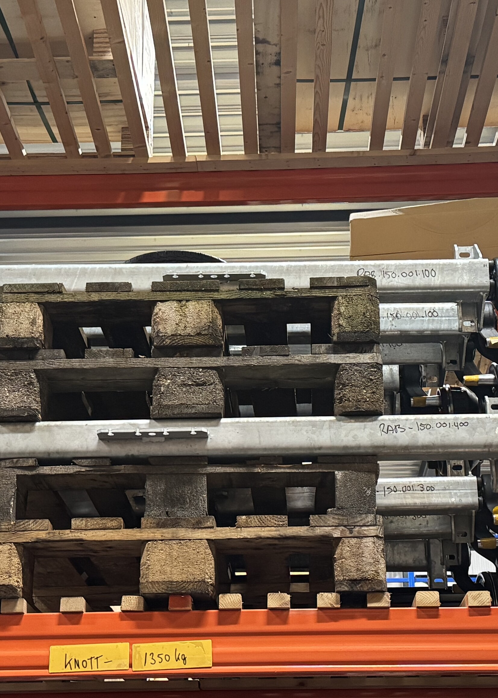 RAB AS 1500kg Padmaat 1100 flensmaat 1550