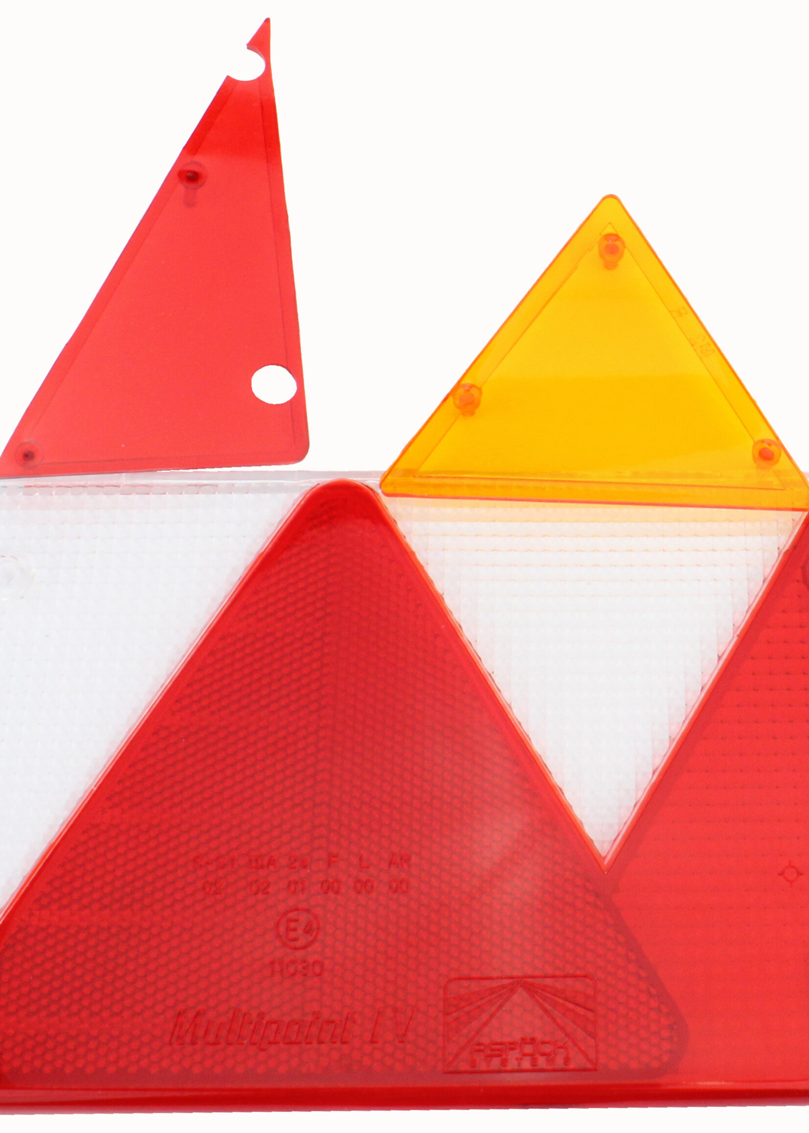Aspöck Glas voor multipoint 4 rechts 18-8486-007